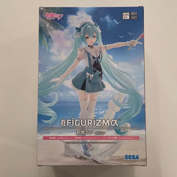[BUNJANG] Sega Hatsune Miku FIGURIZMa Sailor Version Figure / 세가 정품 하츠네 미쿠 FIGURIZMa 피규어 세일러(Sailor) 버전