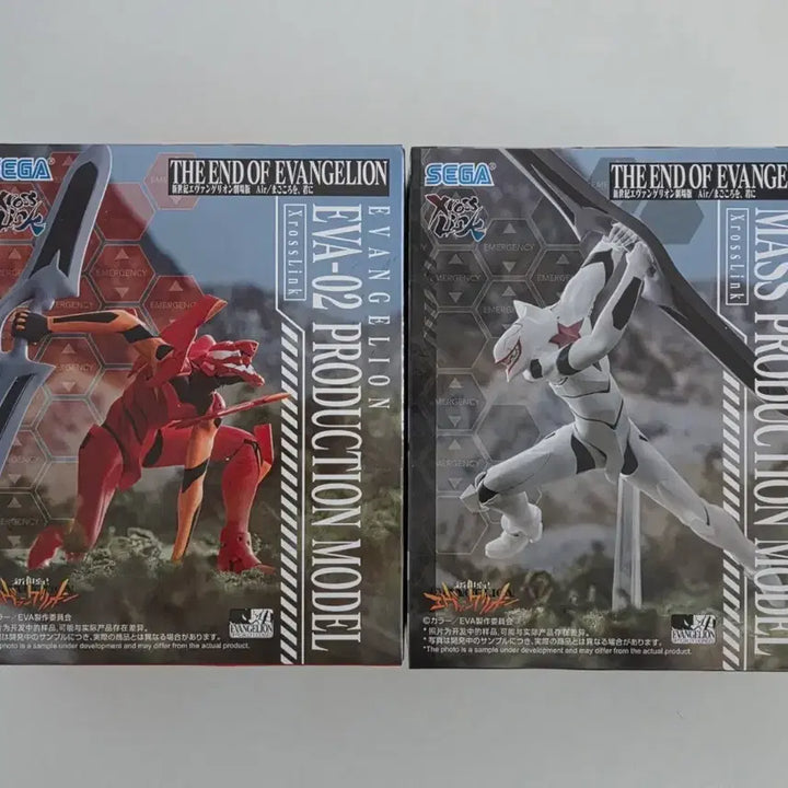 [BUNJANG] Sega Cross Link Evangelion Unit-02 / Mass Production Type Figure Bundle Set / 세가 크로스링크 에반게리온 2호기 / 양산형 피규어 일괄