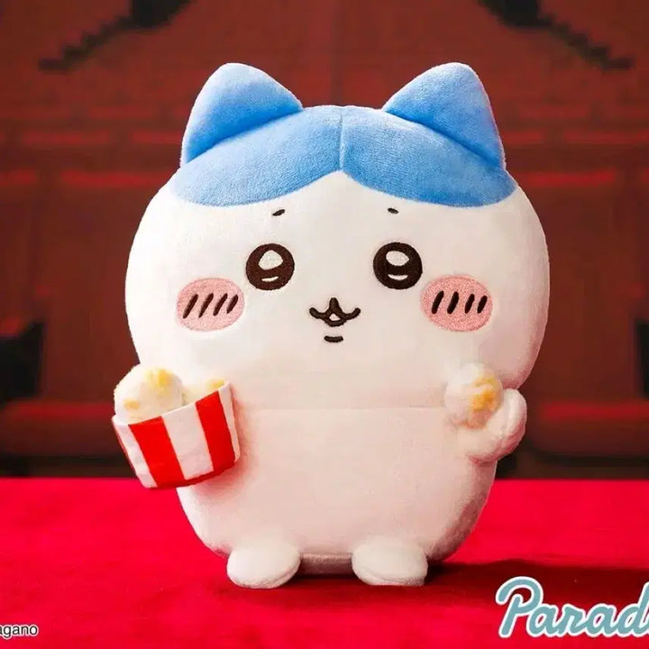 [BUNJANG] Hachiware Popcorn Plush Doll / 하치와레 팝콘 인형