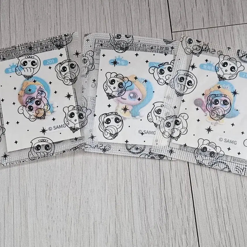 [BUNJANG] Various Artists Tinyping Collectible Stickers 3-Set / 티니핑띠부씰  3종 세트
