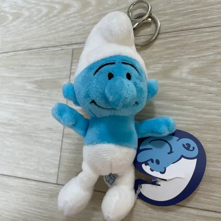 [BUNJANG] Smurf Keyring Plush Doll / 스머프 키링 인형