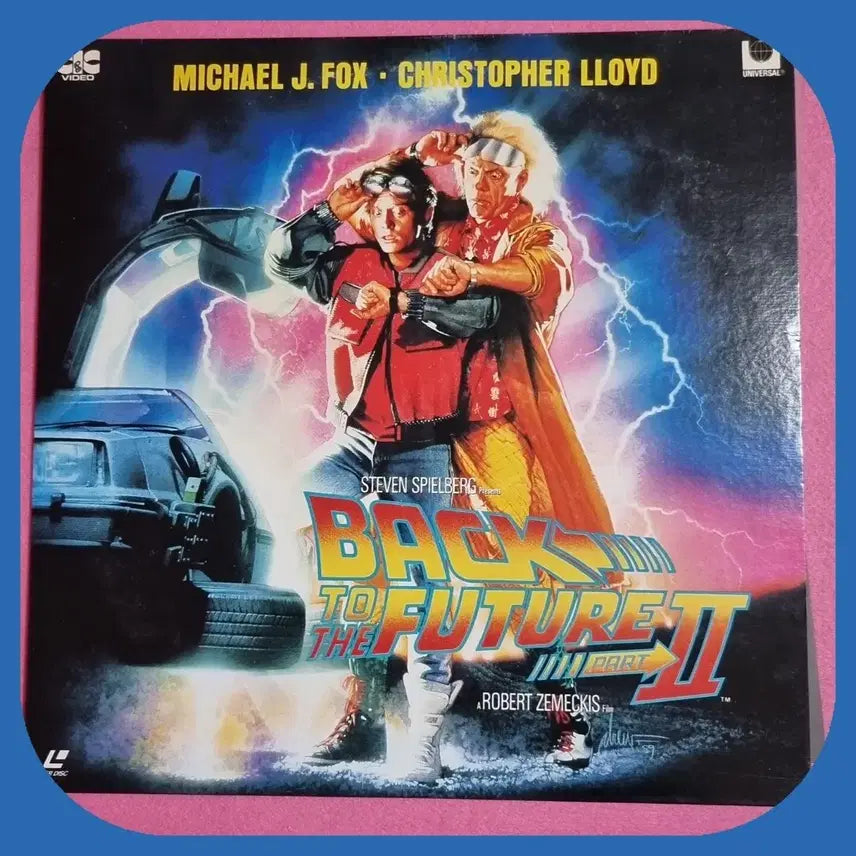[BUNJANG] Back to the Future Part II LaserDisc (LD) Sealed / 백 투 더 퓨처 2 레이저디스크 LD 미개봉