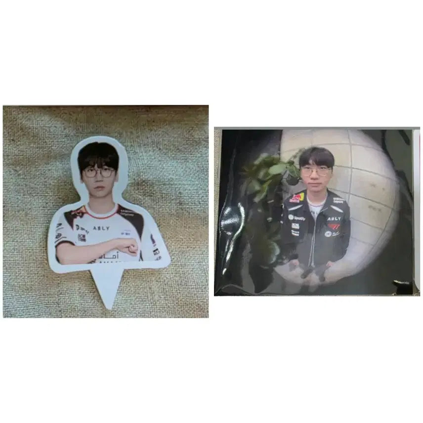 [BUNJANG] T1 Doran Angler Postcard Flag Set / T1 강남 베캠 도란 어안엽서 플래그