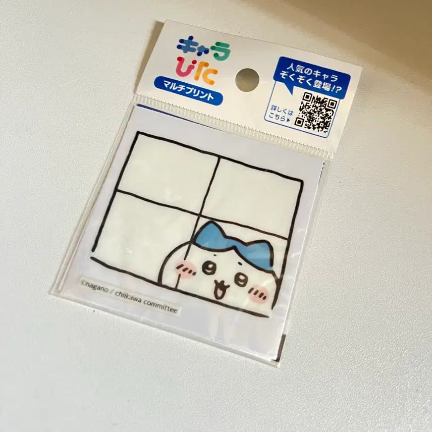 [BUNJANG] Chiikawa Hachiware Window Sticker / 치이카와 먼작귀 하치와레 창문 스티커