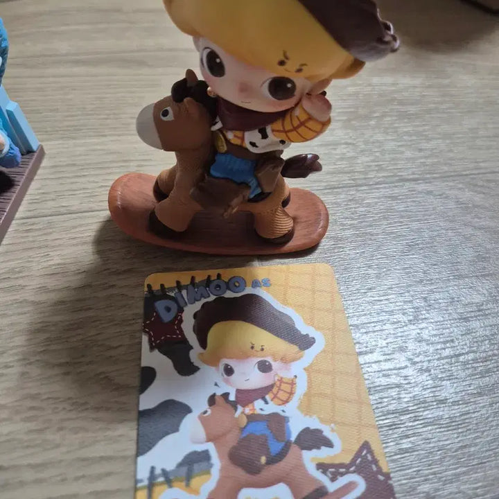 [BUNJANG] Dimoo Pixar Woody Sully Figure Set / 디무 픽사 우디 설리 피규어