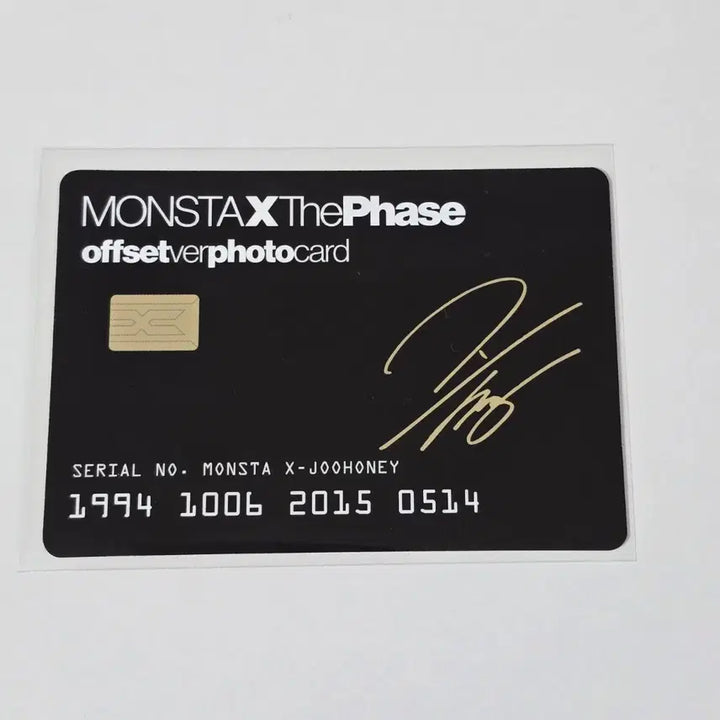 [BUNJANG] MONSTA X Joohoney THE PHASE OFFSET VER. Photocard / 몬스타엑스 주헌 THE PHASE OFFSET VER. 포카