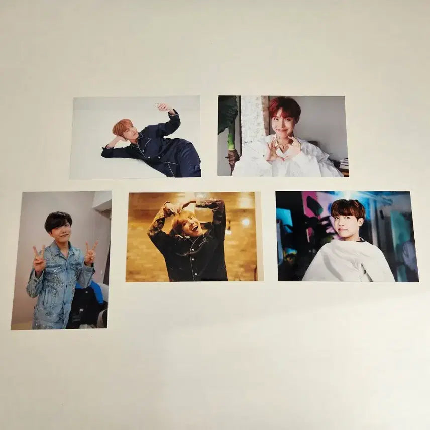 [BUNJANG] BTS J-Hope Photo Set / 호석 오늘 인화사진 5장 일괄 bts poca pc 제이홉