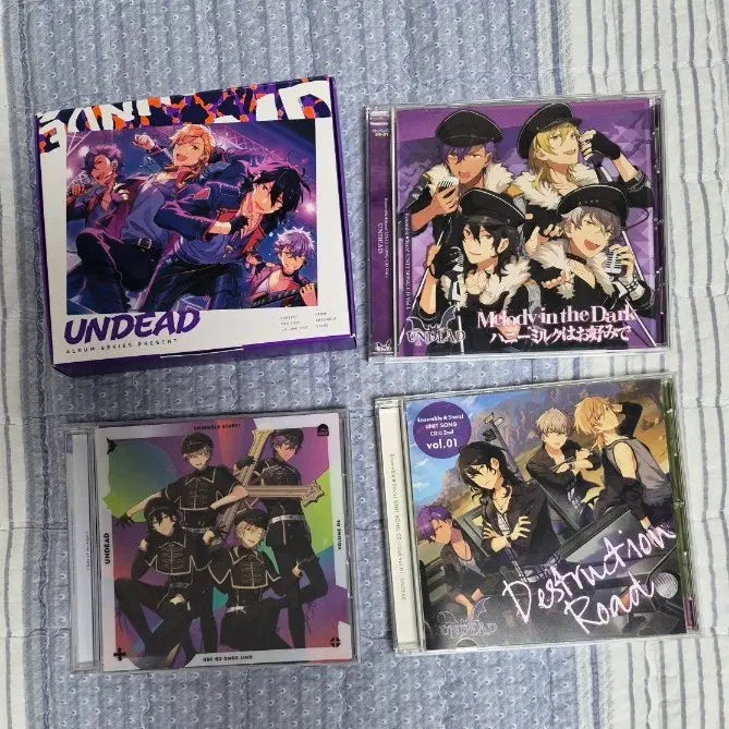 [BUNJANG] Ensemble Stars! UNDEAD Album CD 4-Piece Bundle Set / 앙상블 스타즈 앙스타 UNDEAD 언데드 앨범 CD 4종 일괄