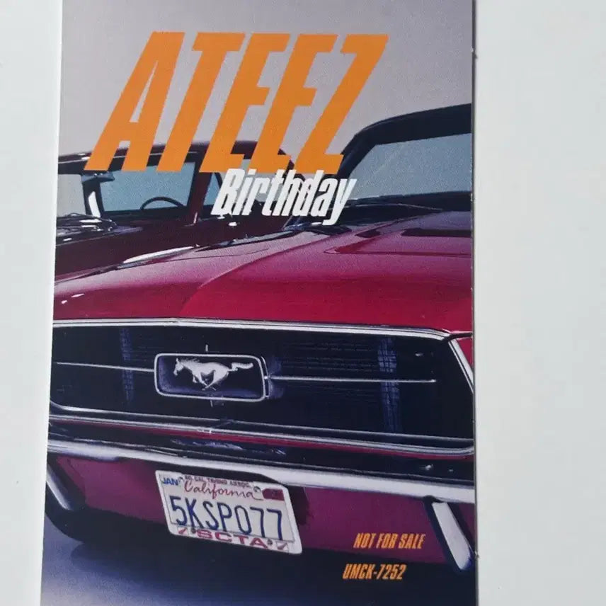 [BUNJANG] ATEEZ Choi San Photocard / 에이티즈 최산 포카