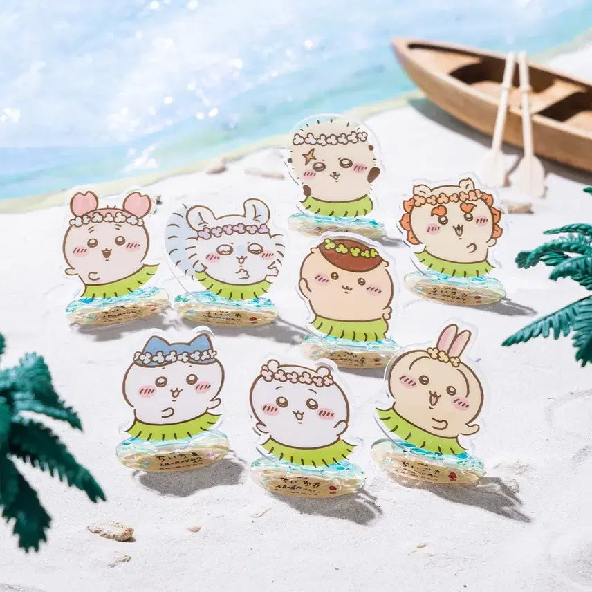 [BUNJANG] Chiikawa Mermaid Island Random Acrylic Stand / 쿠리만쥬 인어섬 랜덤 아크릴 스탠드