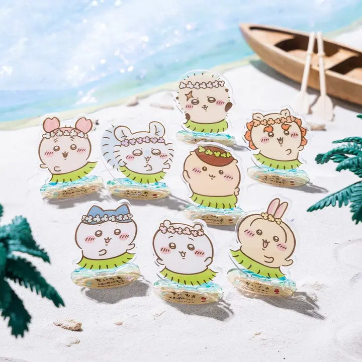 [BUNJANG] Chiikawa Mermaid Island Random Acrylic Stand / 쿠리만쥬 인어섬 랜덤 아크릴 스탠드