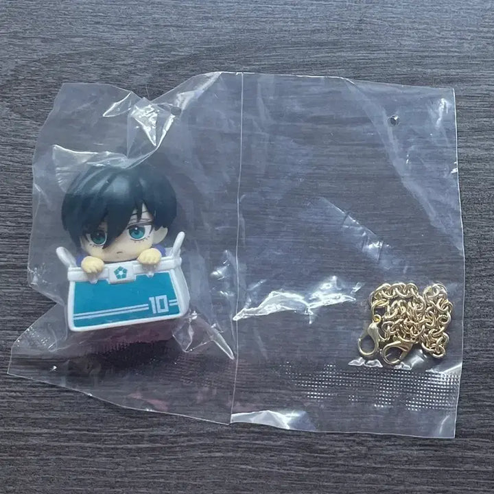 [BUNJANG] Blue Lock Odekkake Outing Gacha Keyring Rin (Sealed) / [미개봉] 블루록 오데카게 외출 가챠 키링 린