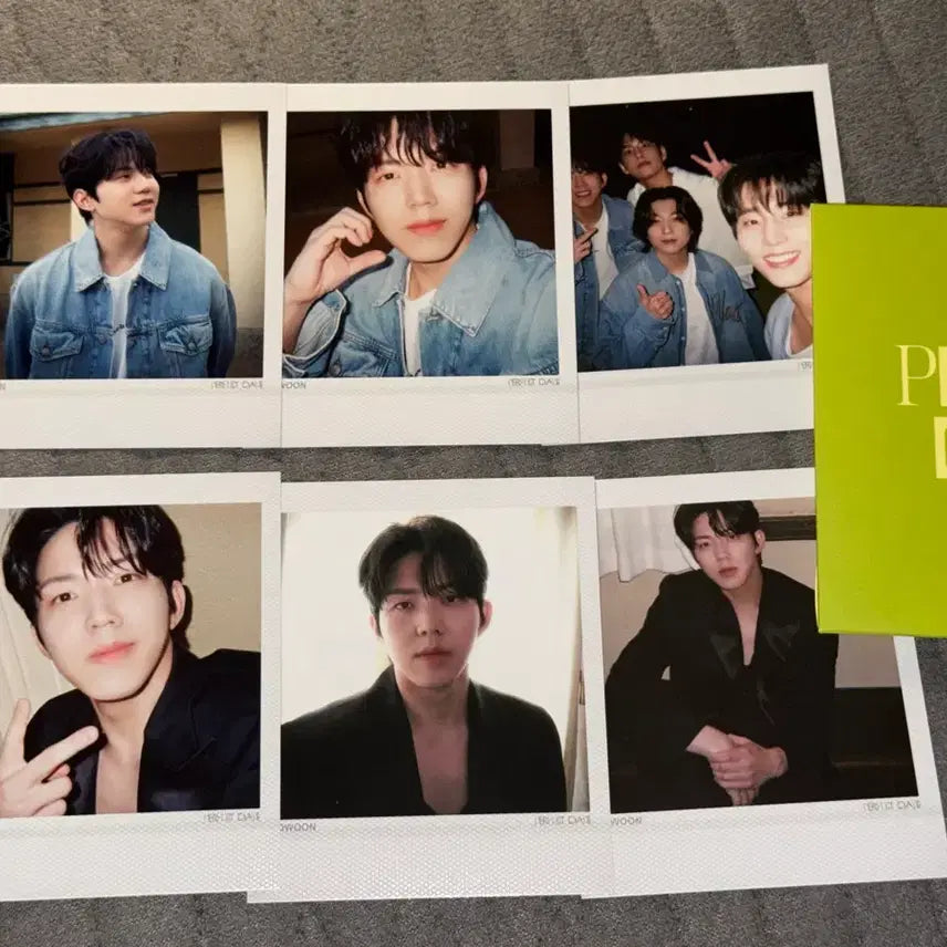 [BUNJANG] DAY6 Dowoon Dicon Polaroid Bundle Set (6 pcs) / 데이식스 도운 디아이콘 폴라로이드 6장 일괄