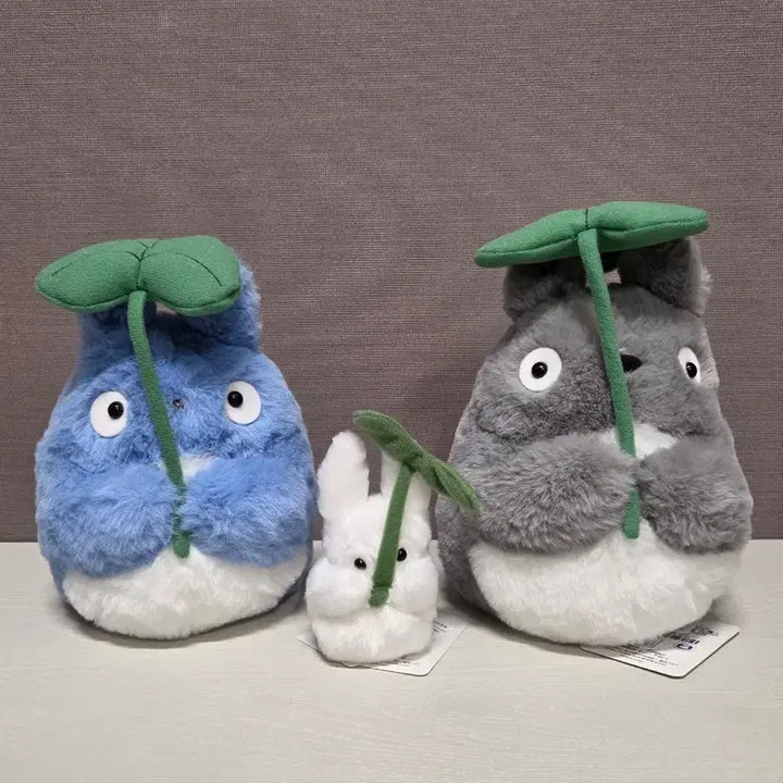 [BUNJANG] Studio Ghibli My Neighbor Totoro Leaf Totoro Doll Set Bundle / 정품) 스튜디오지브리 츄 토토로 나까요시 인형 토토로 나뭇잎 인형