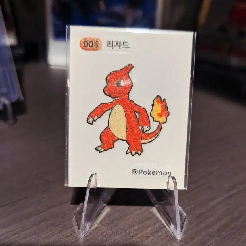 [BUNJANG] Pokemon Lizard Ttibu Seal / 포켓몬 리자드 띠부씰
