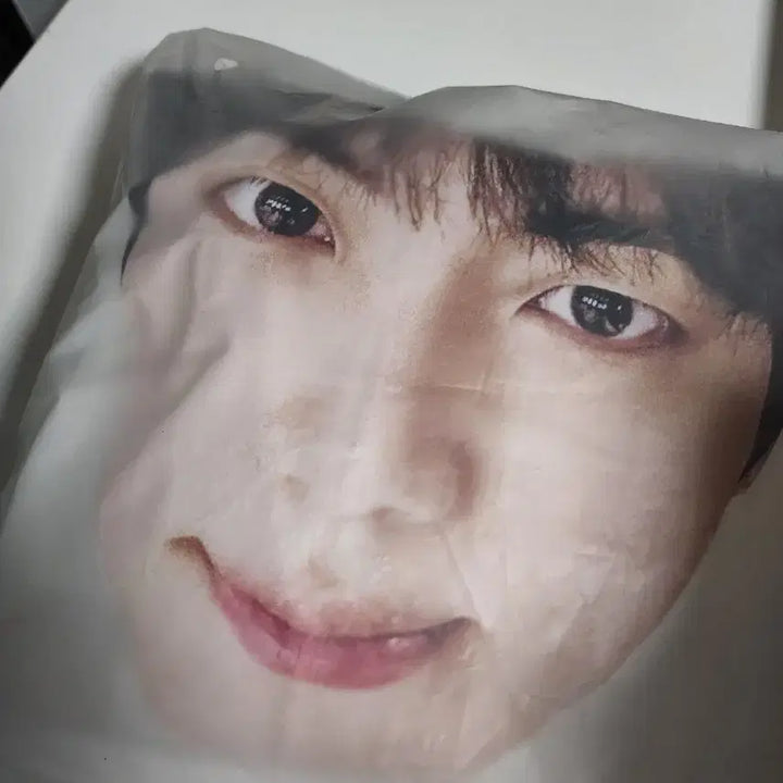 [BUNJANG] Seokjin Cat Face Raincoat / 런석진 고양 얼굴 우비