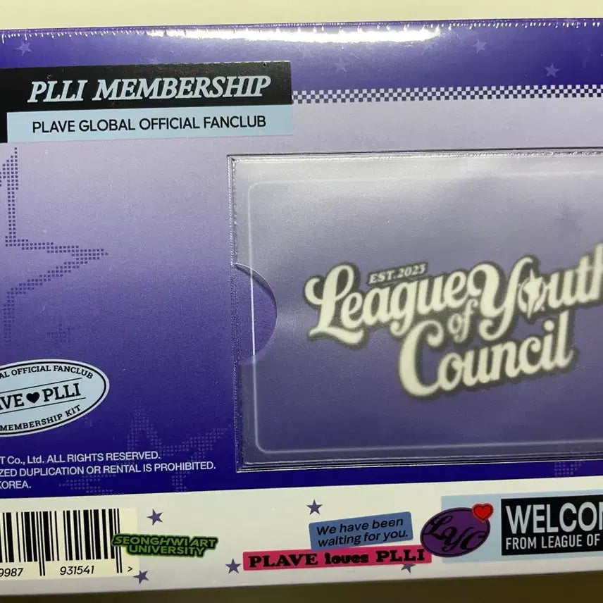 [BUNJANG] PLAVE Membership Kit / 플레이브 멤버십 키트 양도