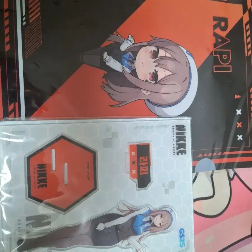 [BUNJANG] GS25 Raffy Set Stand + File / gs25 니케 라피 세트 팝니다