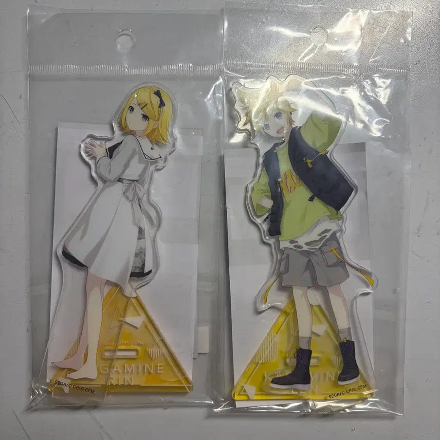 [BUNJANG] Vocaloid Rin Len Acrylic Stand Bundle Set / 보컬로이드 린 렌 아크릴 일괄