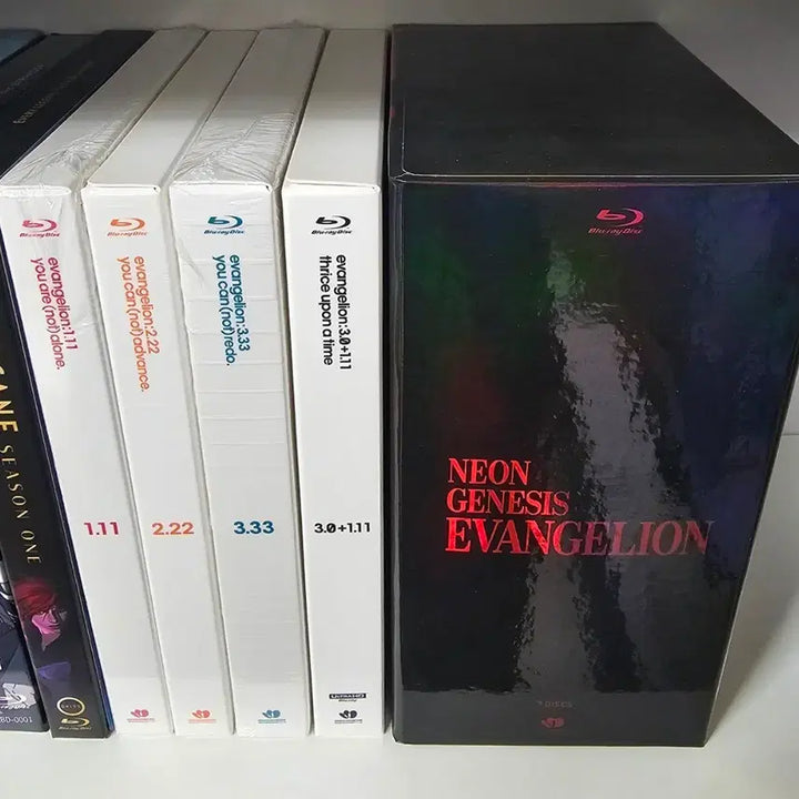 [BUNJANG] Evangelion Blu-ray Steelbook Set / 에반게리온 블루레이 스틸북 4종.TV시리즈