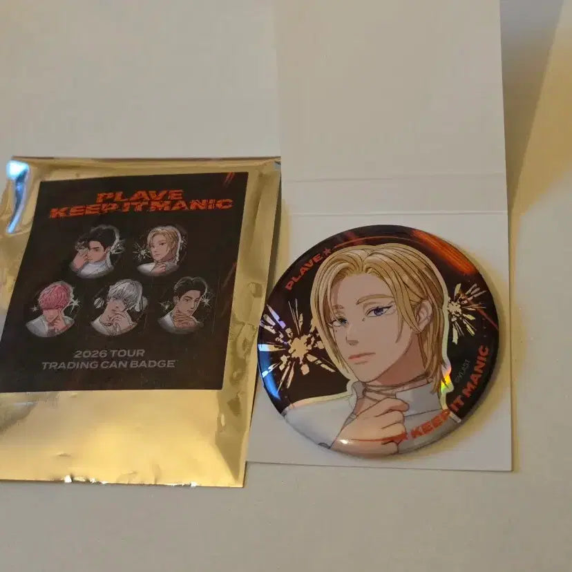 [BUNJANG] P NATION PLAVE Noah Can Badge / 플레이브 캔뱃지 노아 양도