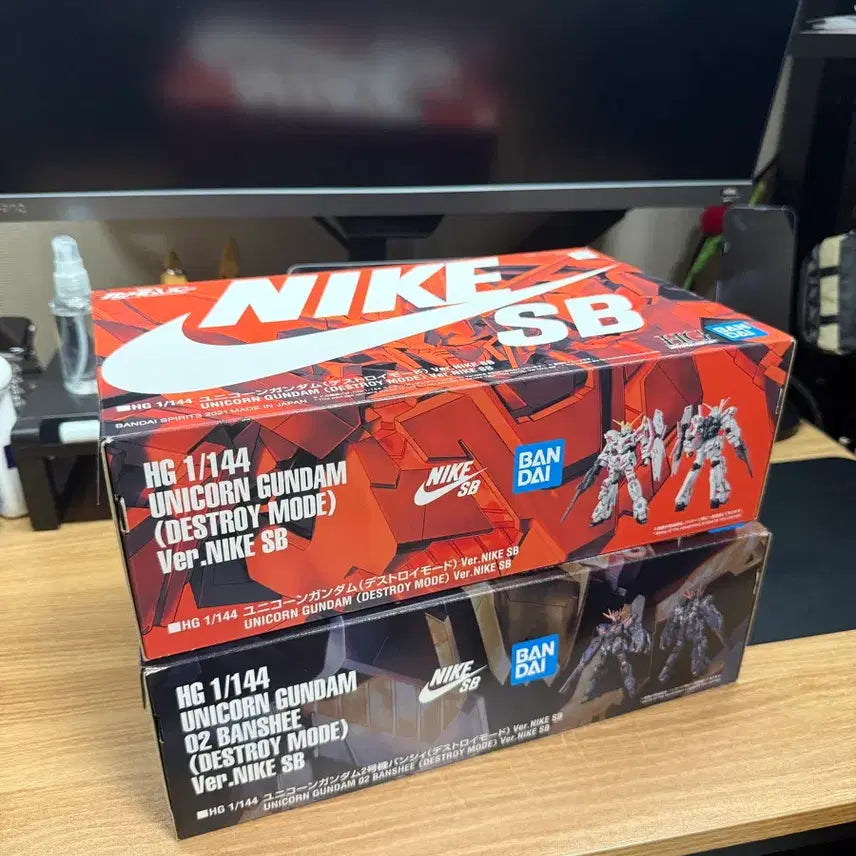 [BUNJANG] Nike SB Dunk High Gundam Set Bundle Set / 나이키 SB HG 건담 세트 새상품 일괄