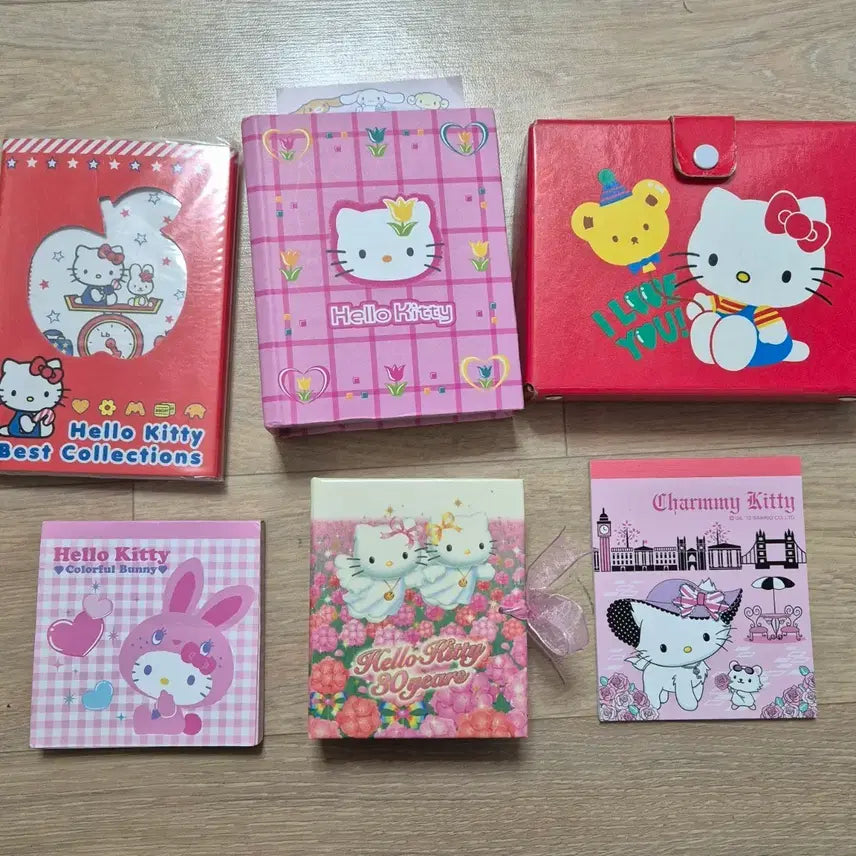 [BUNJANG] Classic Kitty Charmmy Kitty Memo Pad Bundle Set / 고전키티 챠미키티 메모지 일괄