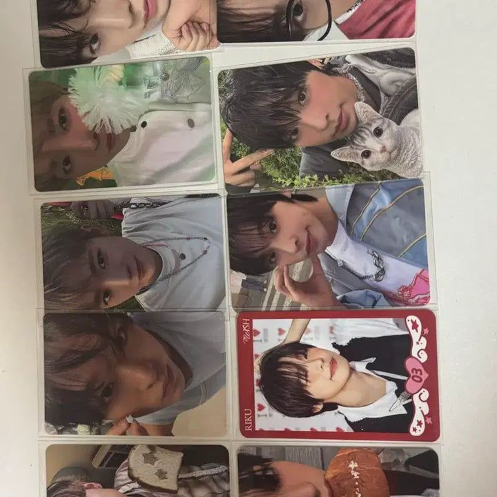 [BUNJANG] NCT WISH Riku Yushi Bundle Set Photocards / 엔시티위시 리쿠 유우시 포카 22장 양도 판매