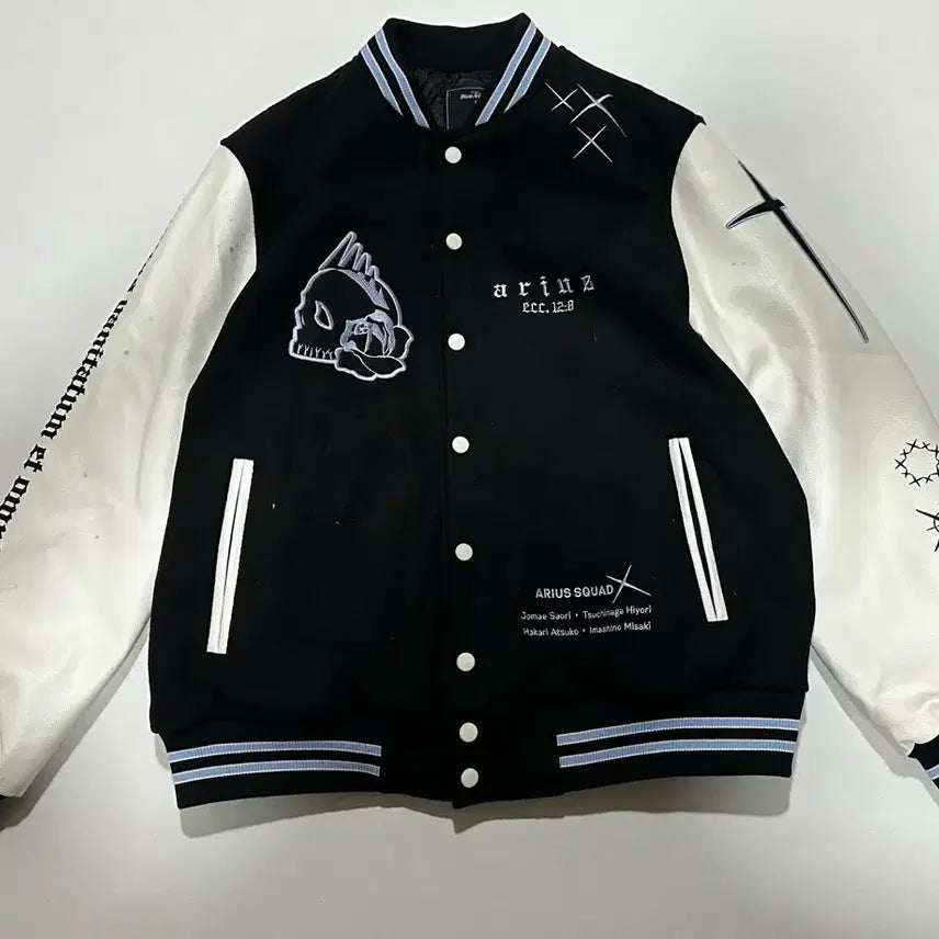 [BUNJANG] Blue Archive Aris XL Varsity Jacket / 블루아카이브 아리스 XL 바시티 자켓