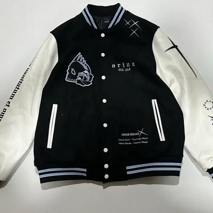 [BUNJANG] Blue Archive Aris XL Varsity Jacket / 블루아카이브 아리스 XL 바시티 자켓