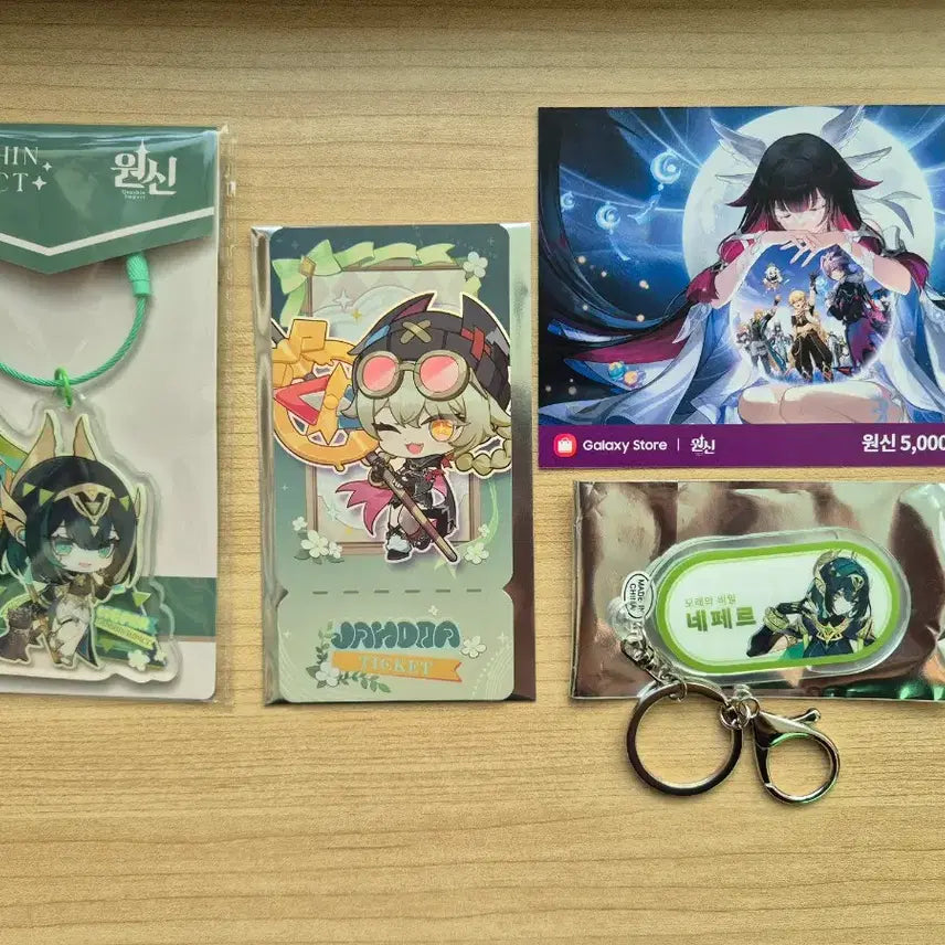 [BUNJANG] Genshin Cafe Bundle Set / 원신카페 일괄 판매합니다.