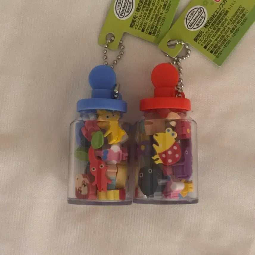 [BUNJANG] Pikmin Mini Eraser Bundle Set / 피크민 미니지우개 일괄