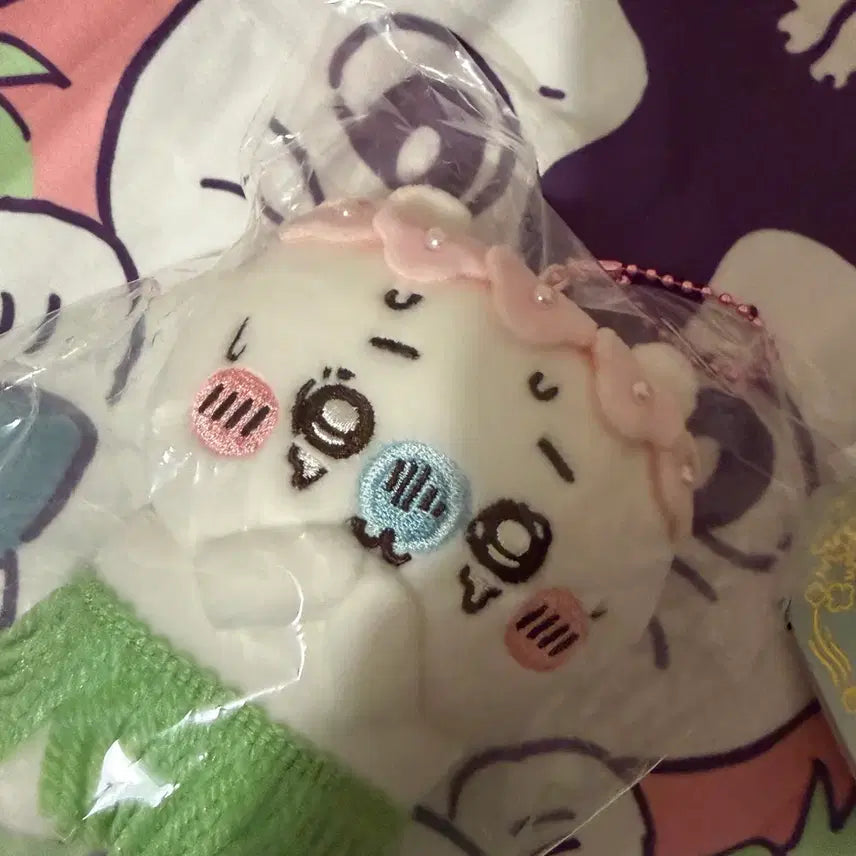 [BUNJANG] Chikawa "Seasick" Mascot Keychain Plush (Official) / 현물/미개봉/용치마정품/바로발송 인어섬 배멀미 치이카와 마스코트 키링 인형 멀미치이