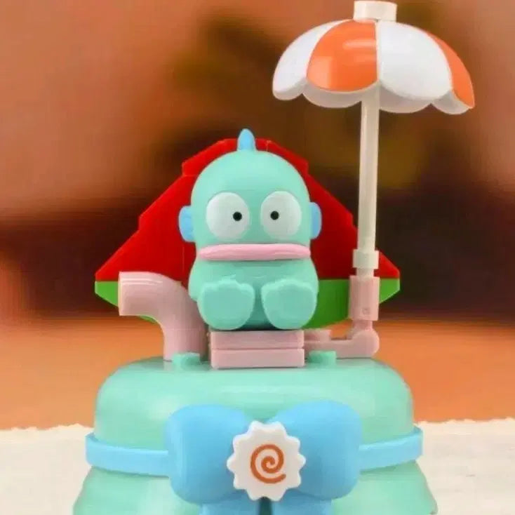 [BUNJANG] Sanrio Hangyodon Parasol Figure (Sealed) / 산리오 한교동 파라솔 피규어 미개봉