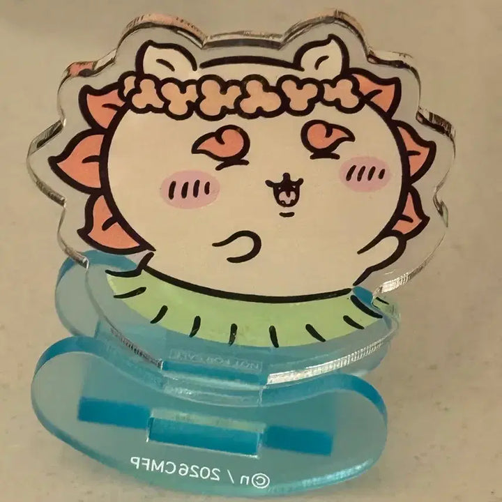 [BUNJANG] Chiikawa Mermaid Island Shaking Acrylic Stand / 치이카와 시사 인어의 섬 흔들 아크릴 스탠드