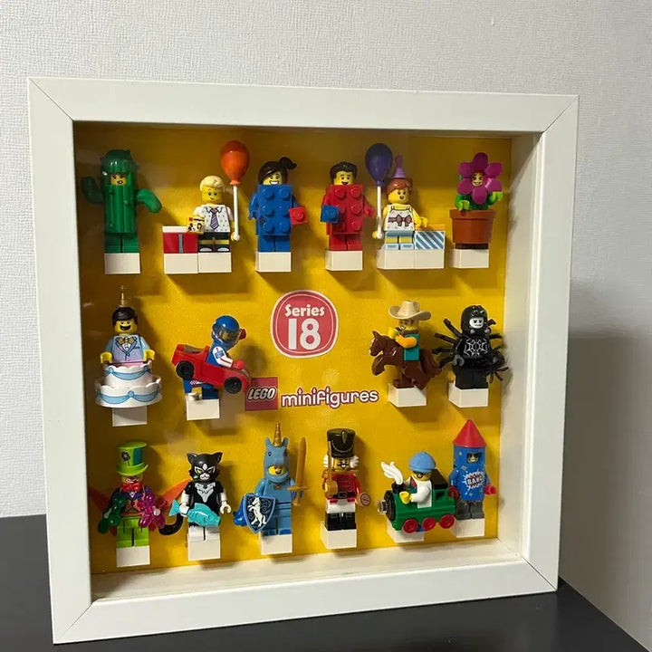 [BUNJANG] LEGO Minifigure Series 18 Custom Frame / 레고 미니피규어 시즌 18, 20 액자