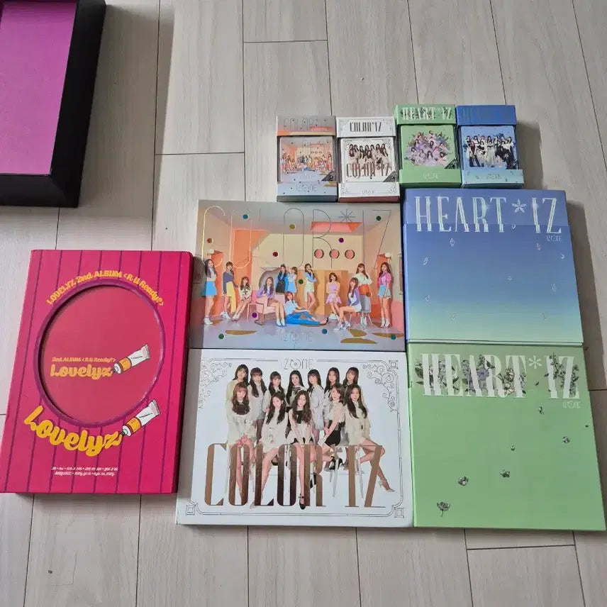 [BUNJANG] IZ*ONE HEART*IZ Album Bundle Set / IZ*ONE HEART*IZ 앨범등 일괄 배송비포함