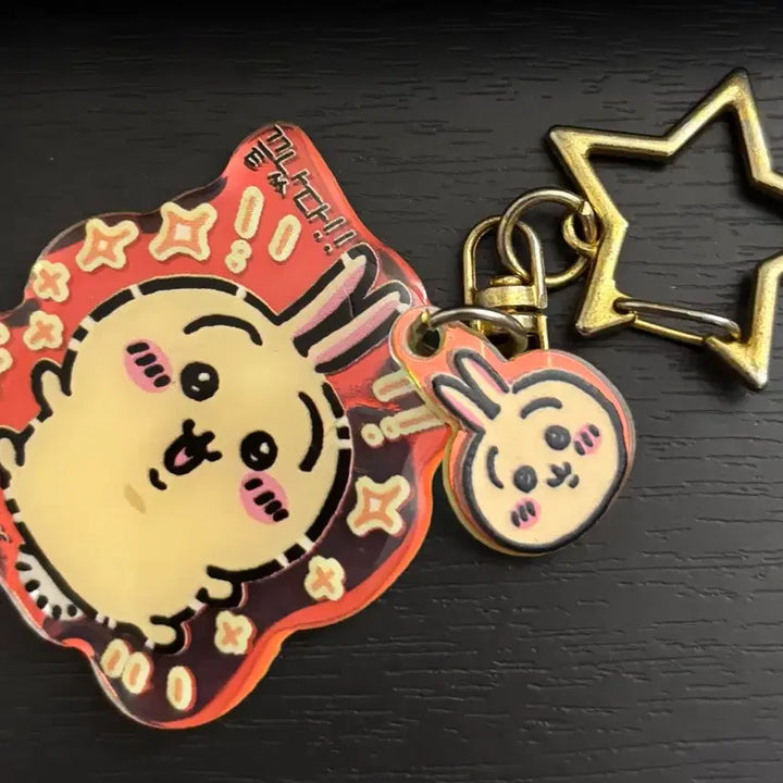 [BUNJANG] Usagi Acrylic Keyring / 우사기 아크릴 키링 치이카와 먼작귀