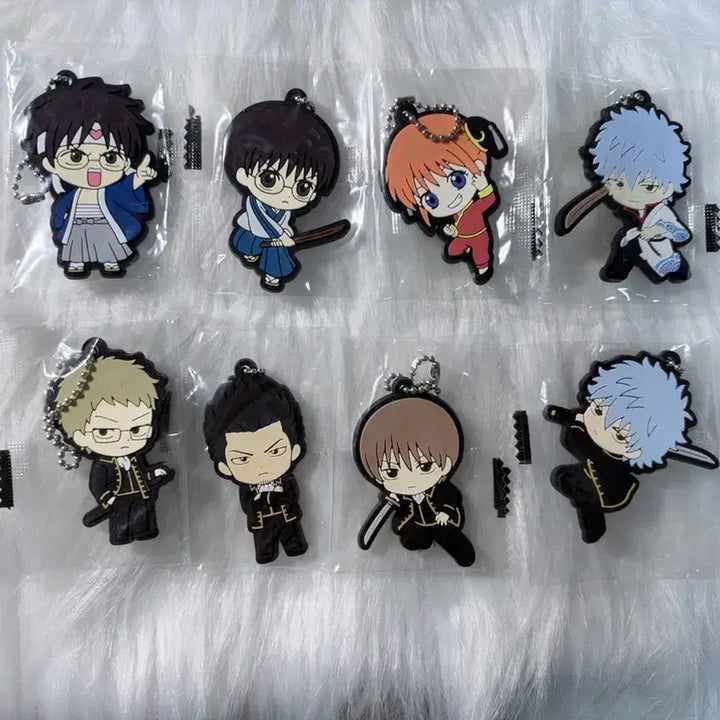 [BUNJANG] Gintama Rubber Strap Bundle Set / 은혼 러버스트랩 (일괄)