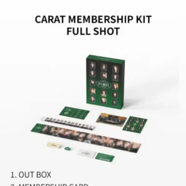 [BUNJANG] SEVENTEEN Membership Kit / 세븐틴 멤버십 키트