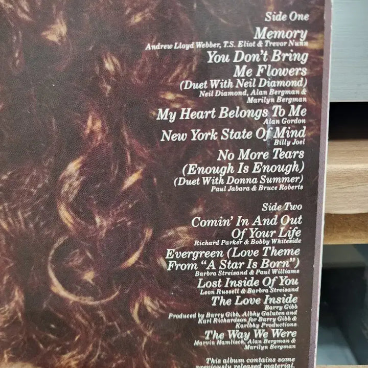 [BUNJANG] Barbra Streisand Memories Import LP / 바브라 스트라이샌드 수입 LP