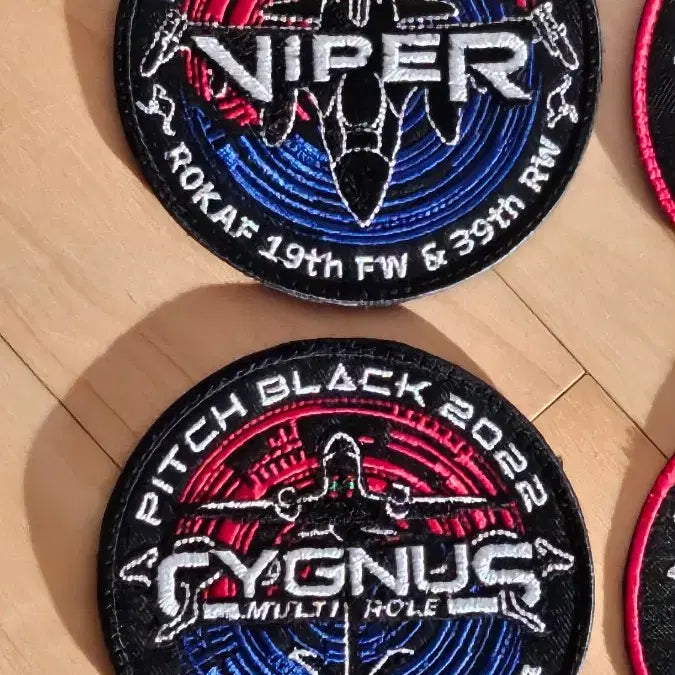 [BUNJANG] Republic of Korea Air Force Overseas Training Patch Set / 대한민국공군 해외훈련 패치 세트