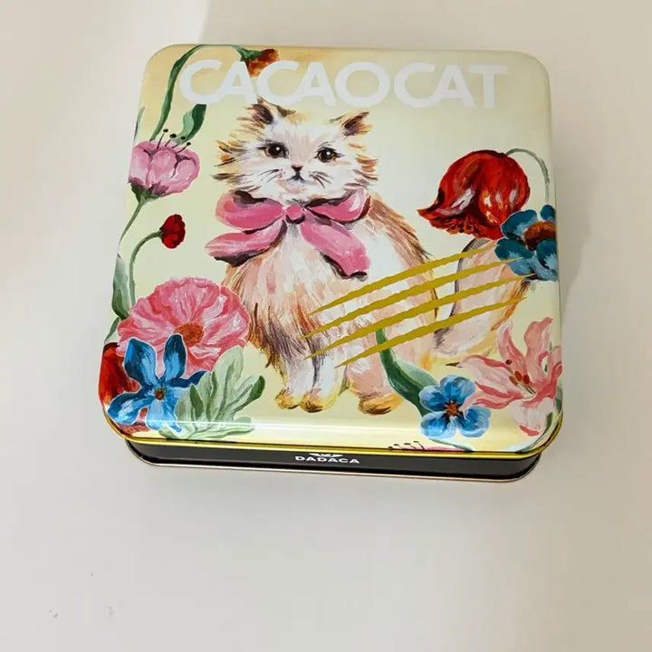 [BUNJANG] Dadaca Japanese Chocolate Tin / 일본 고양이 초콜렛 틴케이스