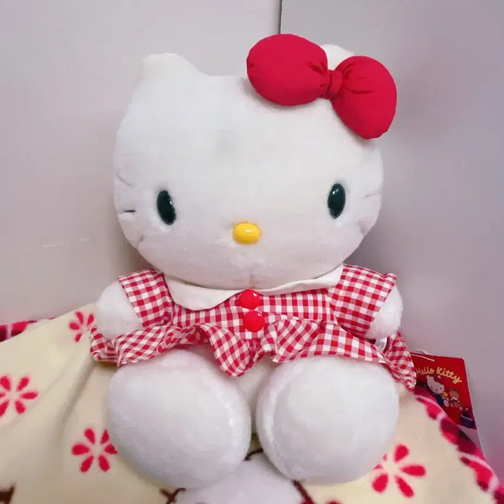 [BUNJANG] Sanrio Hello Kitty 35cm Classic Giant Plush Doll / 최저가) 35cm고전키티 거대인형