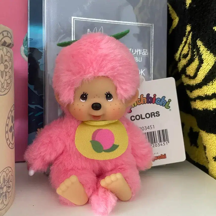 [BUNJANG] Monchhichi Peach Concept Plush Doll / 복숭아몬치치