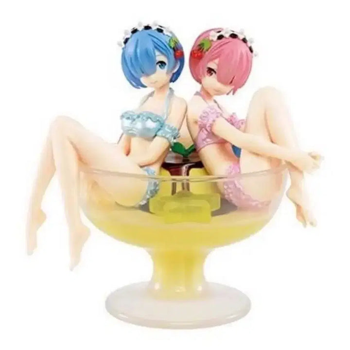 [BUNJANG] Re:Zero Rem Ram Pudding Aramode Last One Prize Figure / 리제로 렘람 푸딩 아라모드 라스트원상