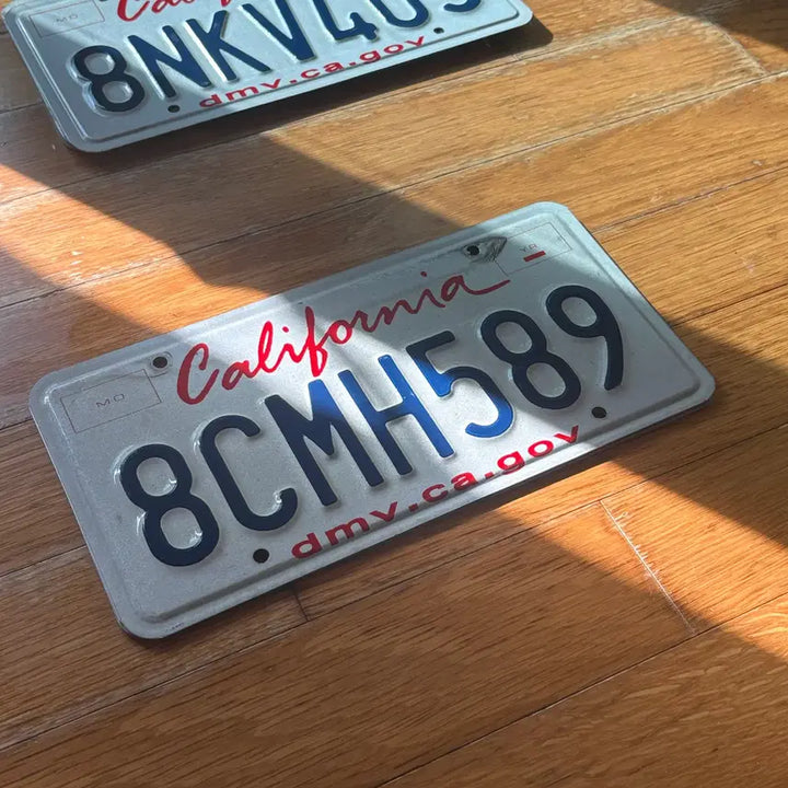 [BUNJANG] California USA License Plate / 미국 현지 번호판 캘리포니아주 판매 8CMH589