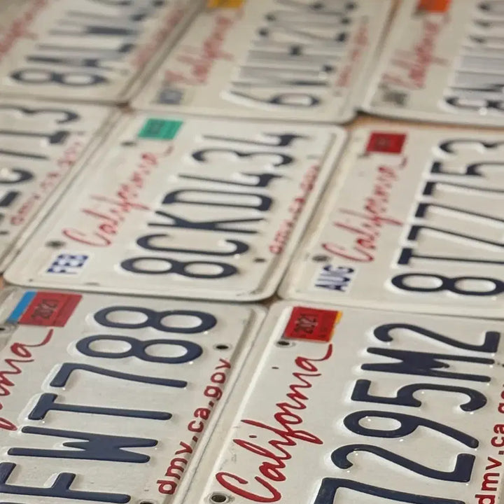 [BUNJANG] California License Plate "8CTM236" / 미국 현지 번호판 캘리포니아주 판매 8CTM236
