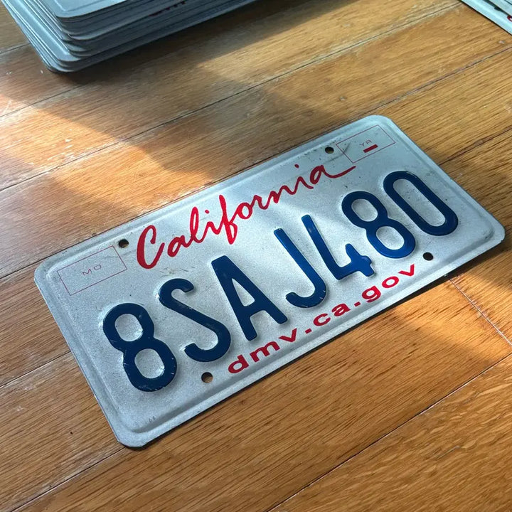 [BUNJANG] California State License Plate / 미국 현지 번호판 캘리포니아주 판매 8SAJ480