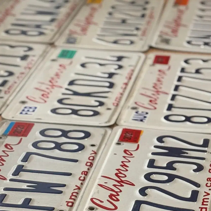[BUNJANG] California State License Plate / 미국 현지 번호판 캘리포니아주 판매 8SAJ480